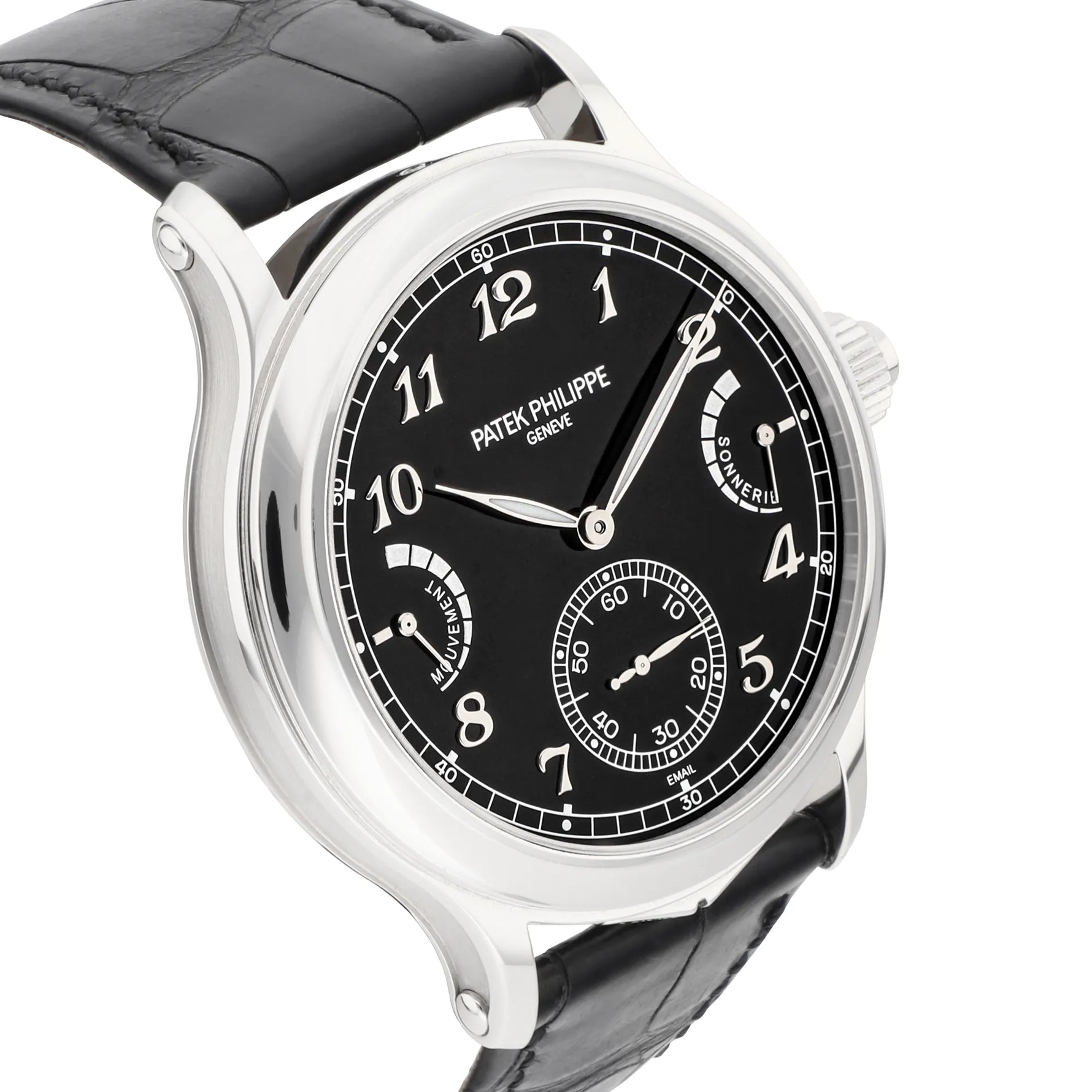 Patek Philippe Grand Complications Ref. 6301P-001 platinum black enamel