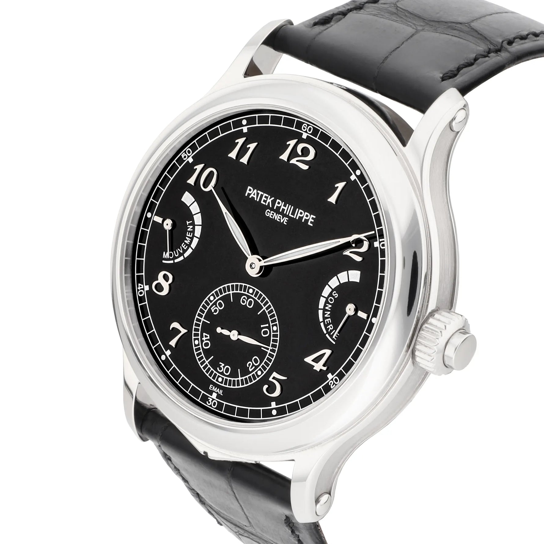 Patek Philippe Grand Complications Ref. 6301P-001 platinum black enamel