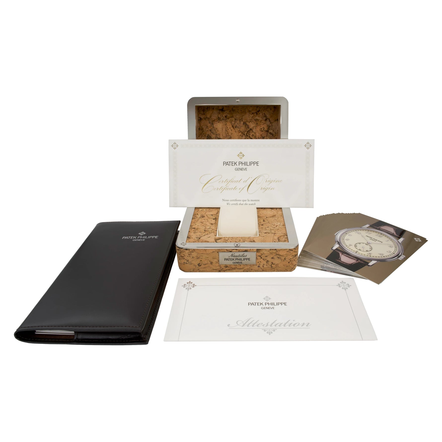 Patek Philippe Nautilus Ref. 5711/1P-001 40th Anniversary diamond dial limited edition set
