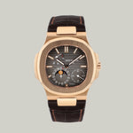 Patek Philippe Nautilus Ref. 5712R-001 Double Signed Tiffany & Co. rose gold brown dial
