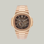 Patek Philippe Nautilus Ref. 5712/1R-001 rose gold with brown sunburst dial