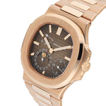 Patek Philippe Nautilus Ref. 5712/1R-001 rose gold with brown sunburst dial