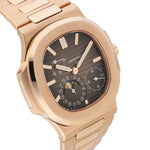 Patek Philippe Nautilus Ref. 5712/1R-001 rose gold with brown sunburst dial