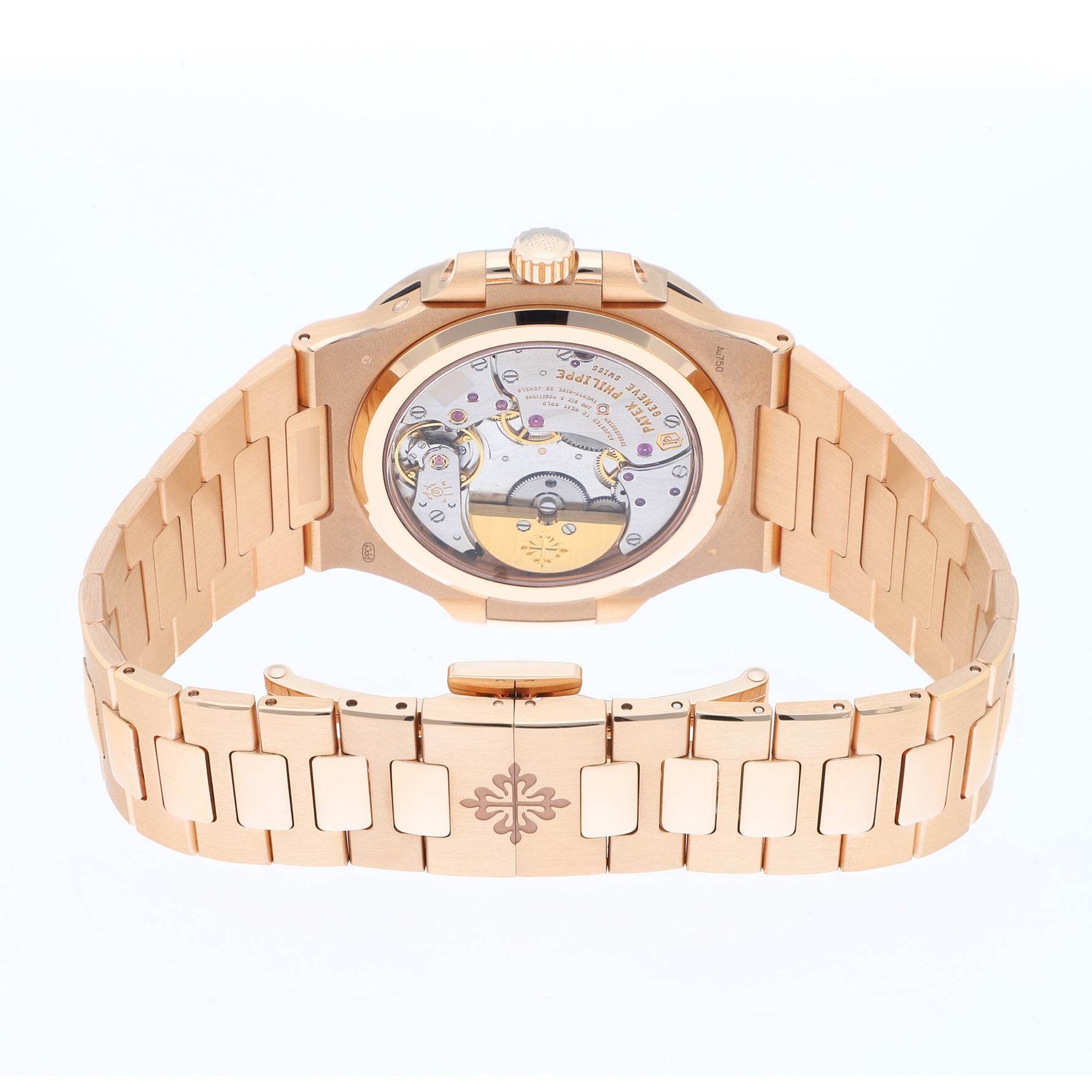 Patek Philippe Nautilus Ref. 5712/1R-001 rose gold with brown sunburst dial