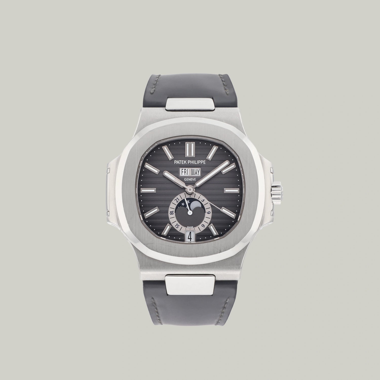 Patek Philippe Nautilus Ref. 5726A-001 stainless steel grey dial
