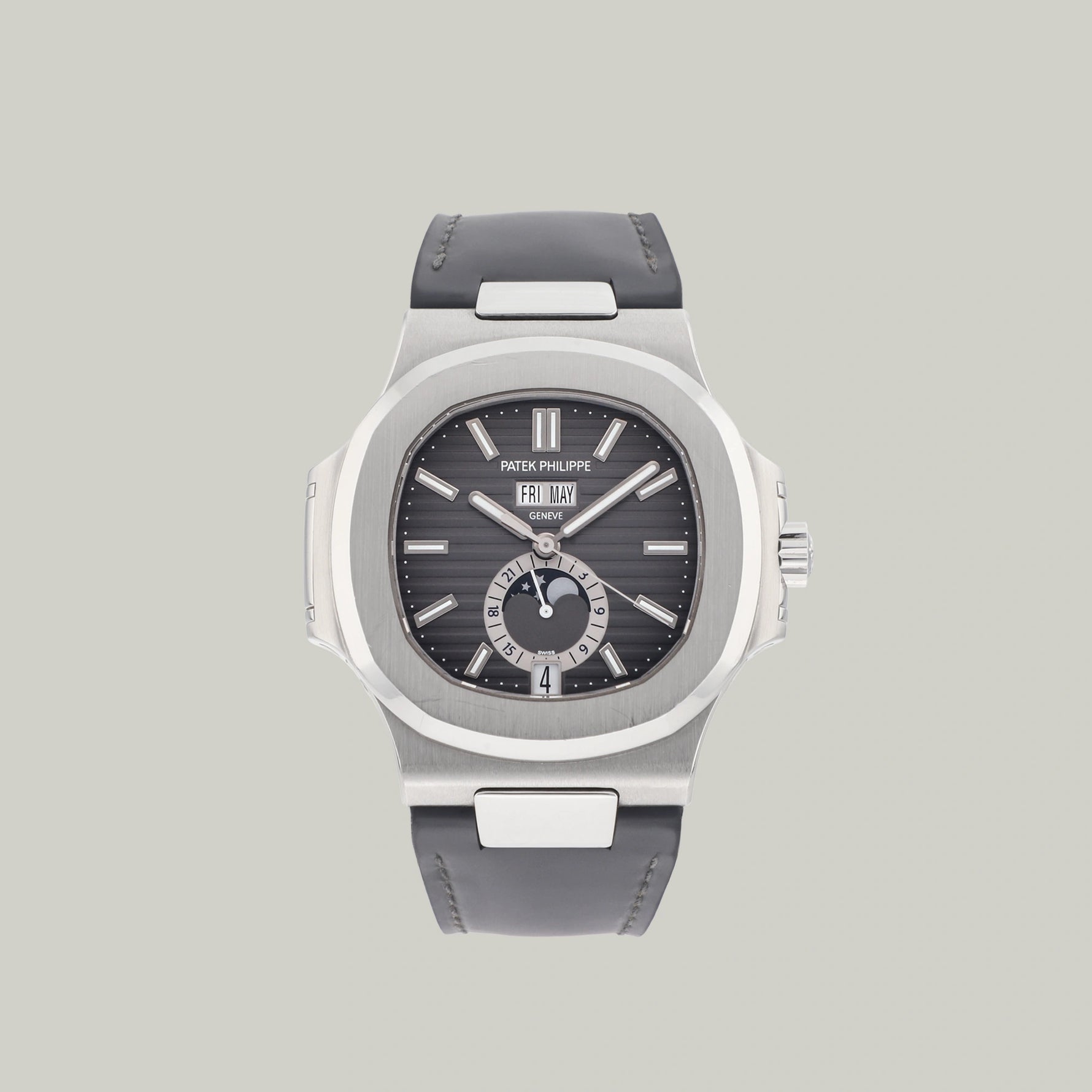 Patek Philippe Nautilus Ref. 5726A-001 stainless steel grey dial