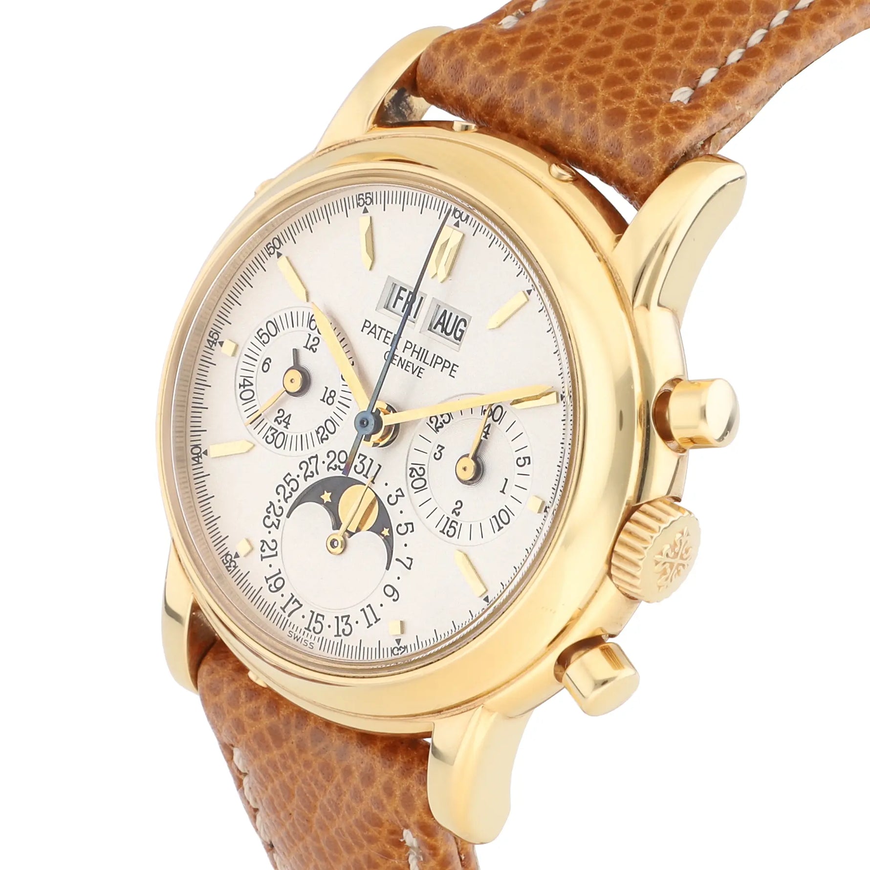 Patek Philippe Perpetual Calendar Chronograph Ref. 3970EJ-014 18k yellow gold