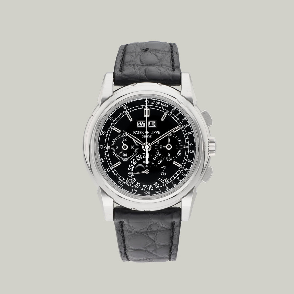 Patek Philippe Perpetual Calendar Chronograph Ref. 5970P-001 platinum black dial