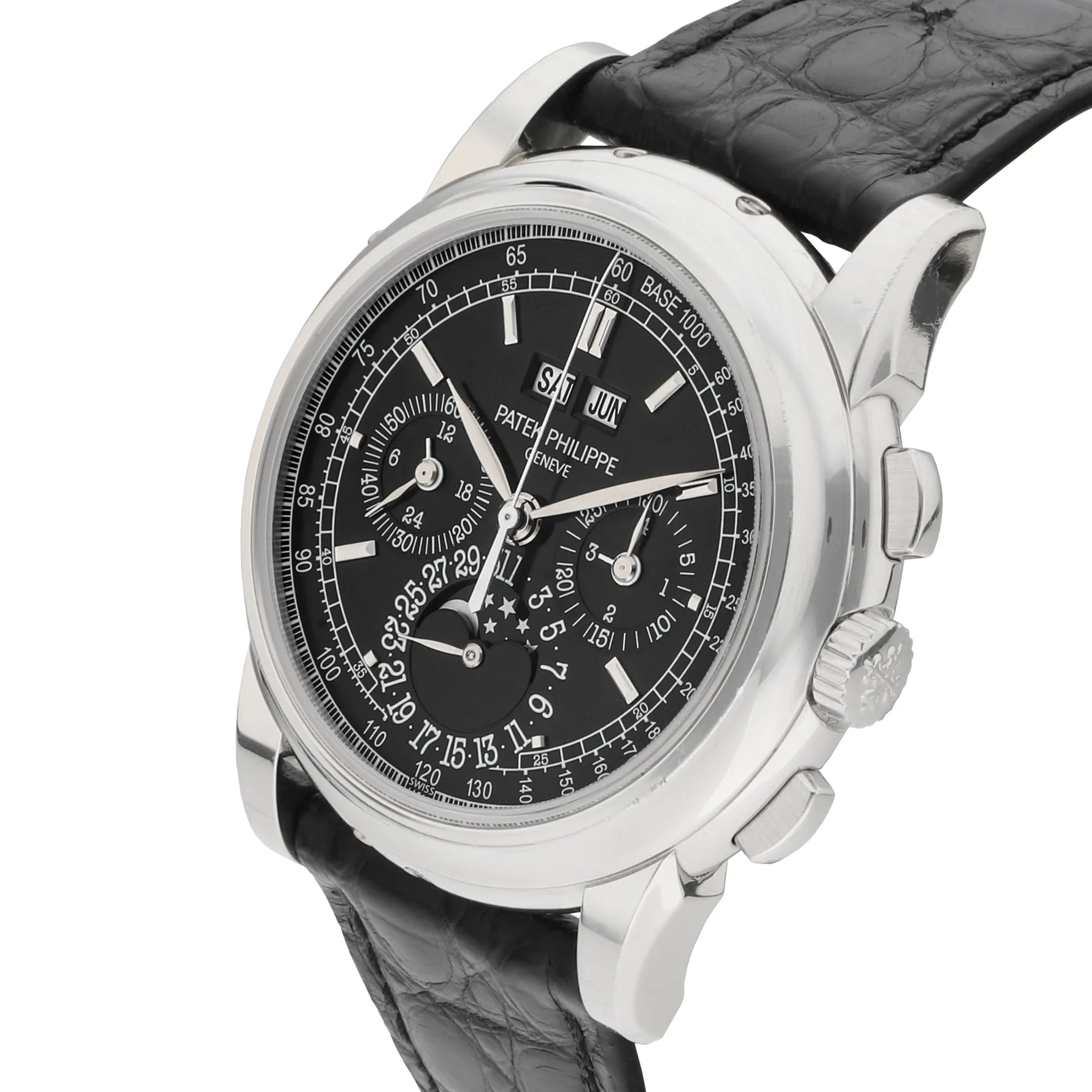 Patek Philippe Perpetual Calendar Chronograph Ref. 5970P-001 platinum black dial