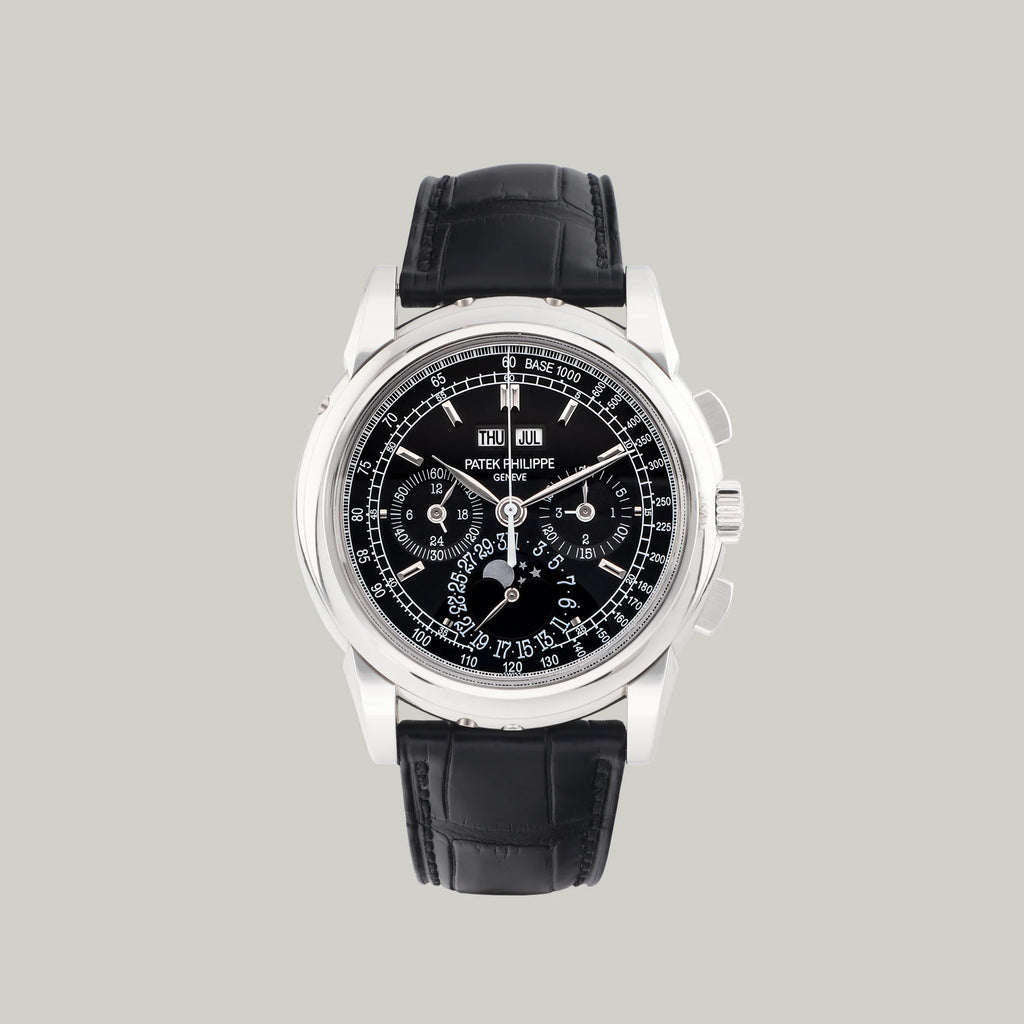 Patek Philippe Perpetual Calendar Chronograph Ref. 5970P-001 platinum black dial