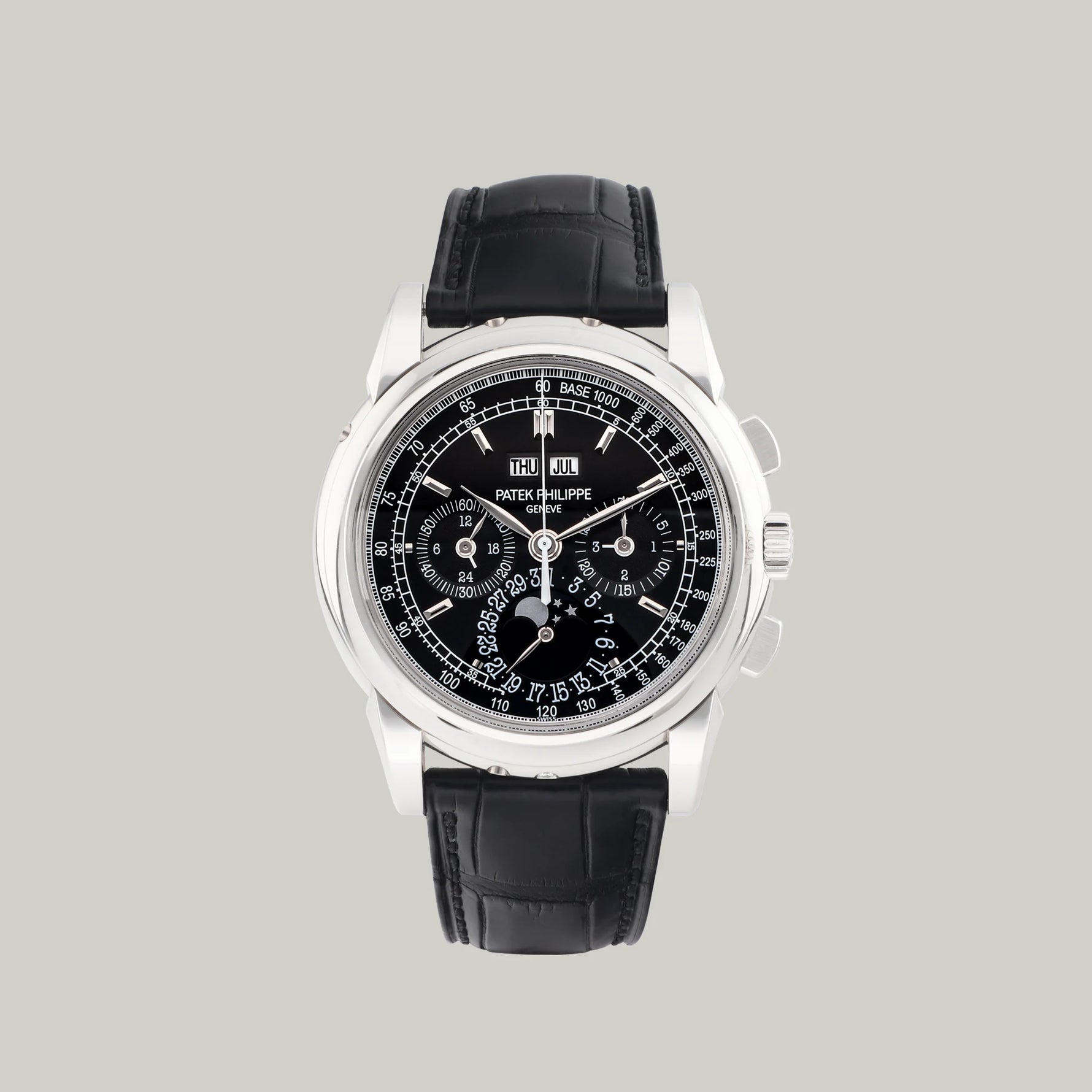 Patek Philippe Perpetual Calendar Chronograph Ref. 5970P-001 platinum black dial