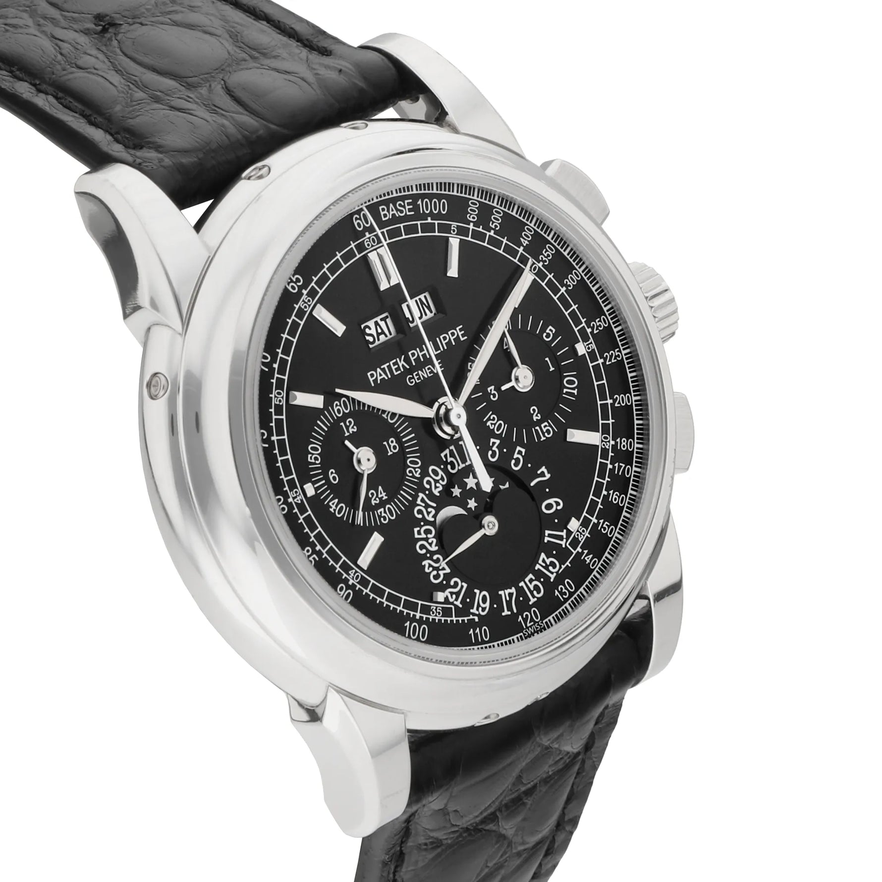 Patek Philippe Perpetual Calendar Chronograph Ref. 5970P-001 platinum black dial