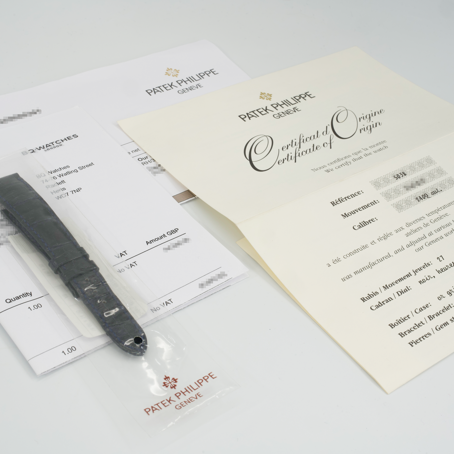 Patek Philippe Perpetual Calendar Ref. 5038 18k white gold limited edition
