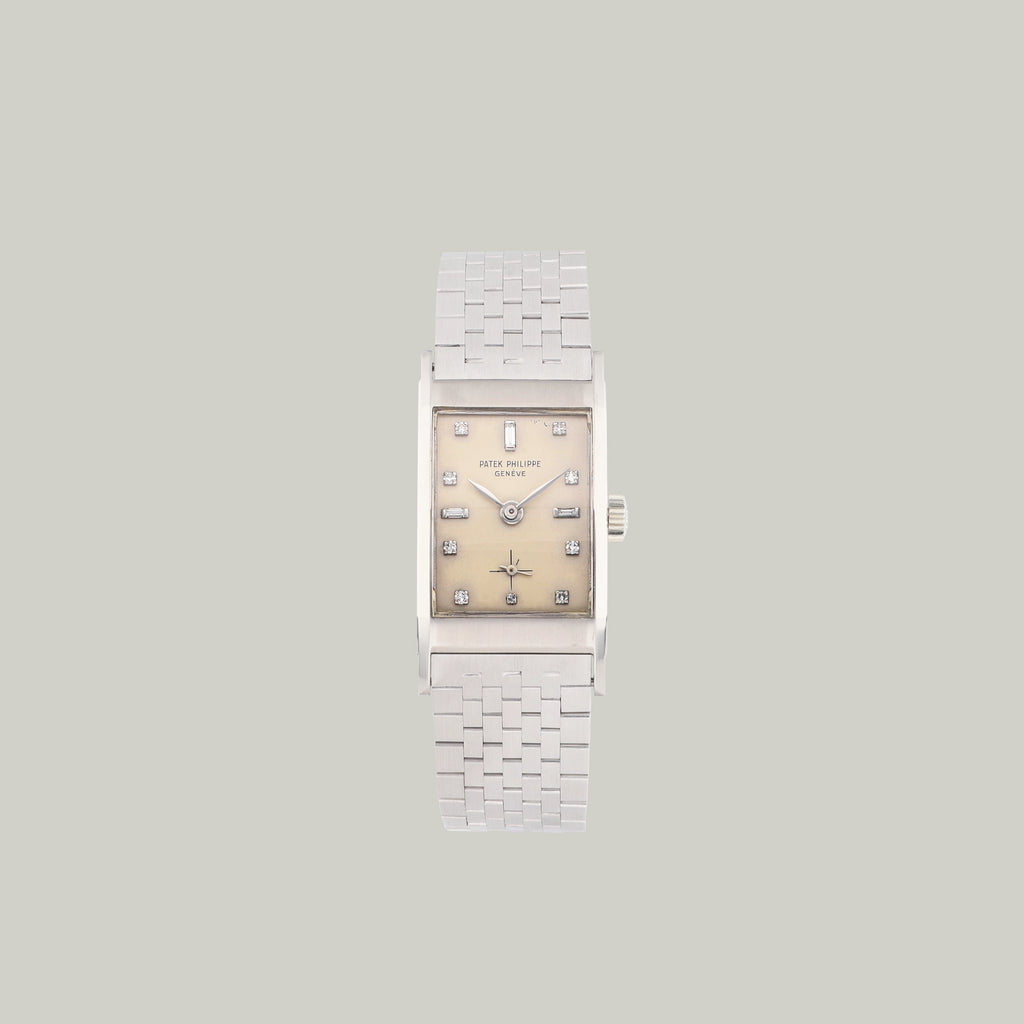 Patek Philippe Ref. 2461G "Tegola" white gold diamond indices