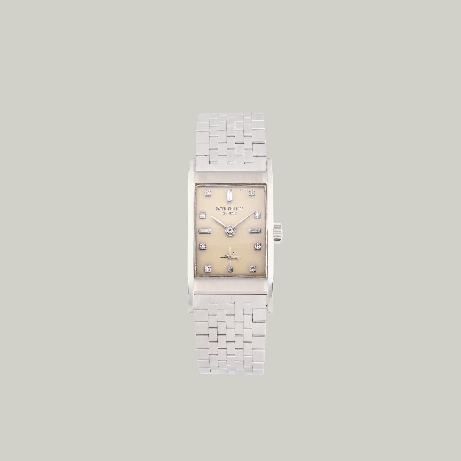 Patek Philippe Ref. 2461G "Tegola" white gold diamond indices