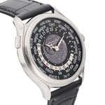 Patek Philippe World Time Ref. 5575G-001 white gold black dial 175th anniversary
