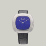 Black Tie "Andy Warhol" Lapiz white gold with lapis lazuli dial