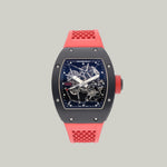 Richard Mille RM035 AN AL-CA Baby Nadal aluminum and red rubber strap