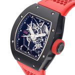 Richard Mille RM035 AN AL-CA Baby Nadal aluminum and red rubber strap