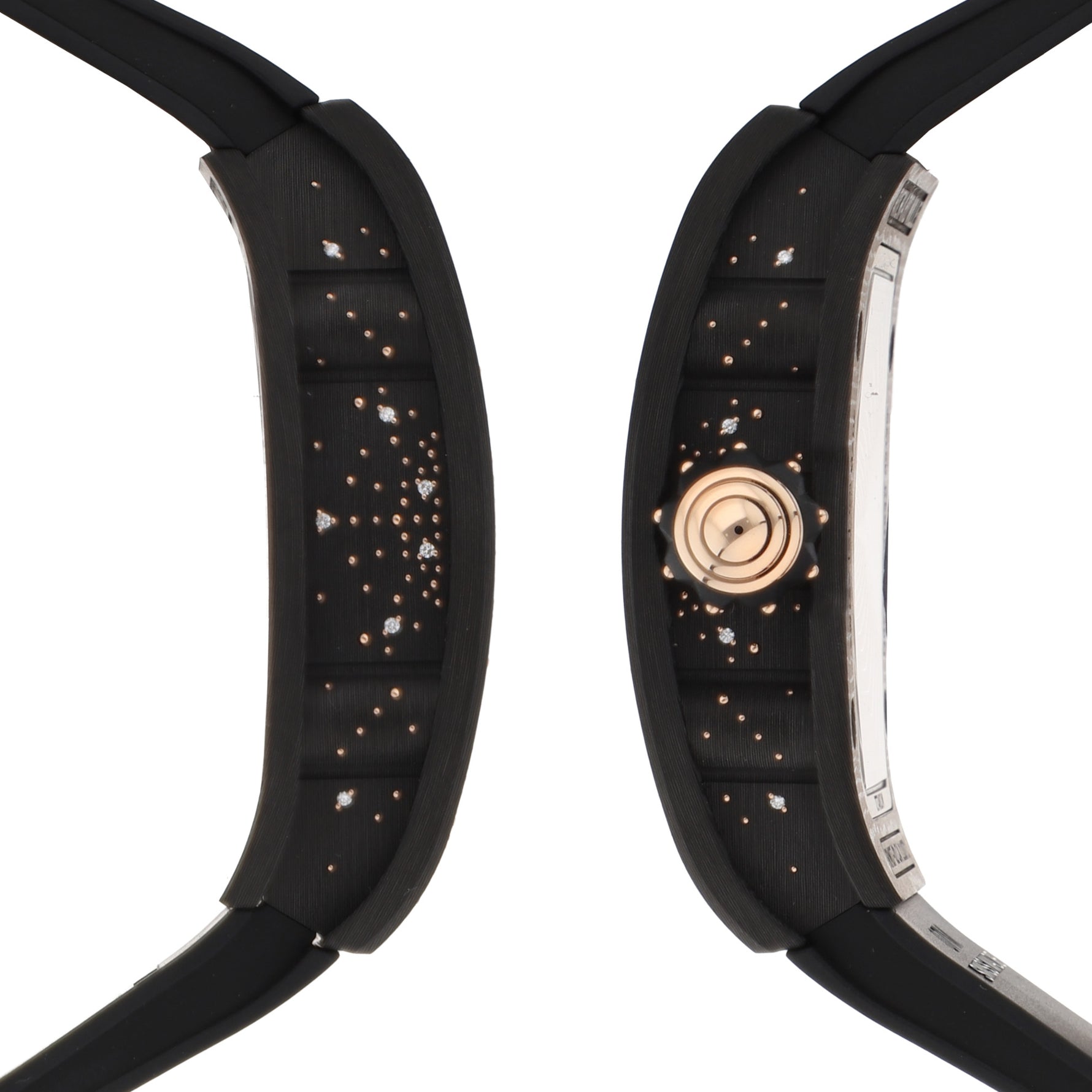 Richard Mille RM 07-01 Dark Night Carbon TPT, Pink Gold and Diamonds, Intergalactic collection