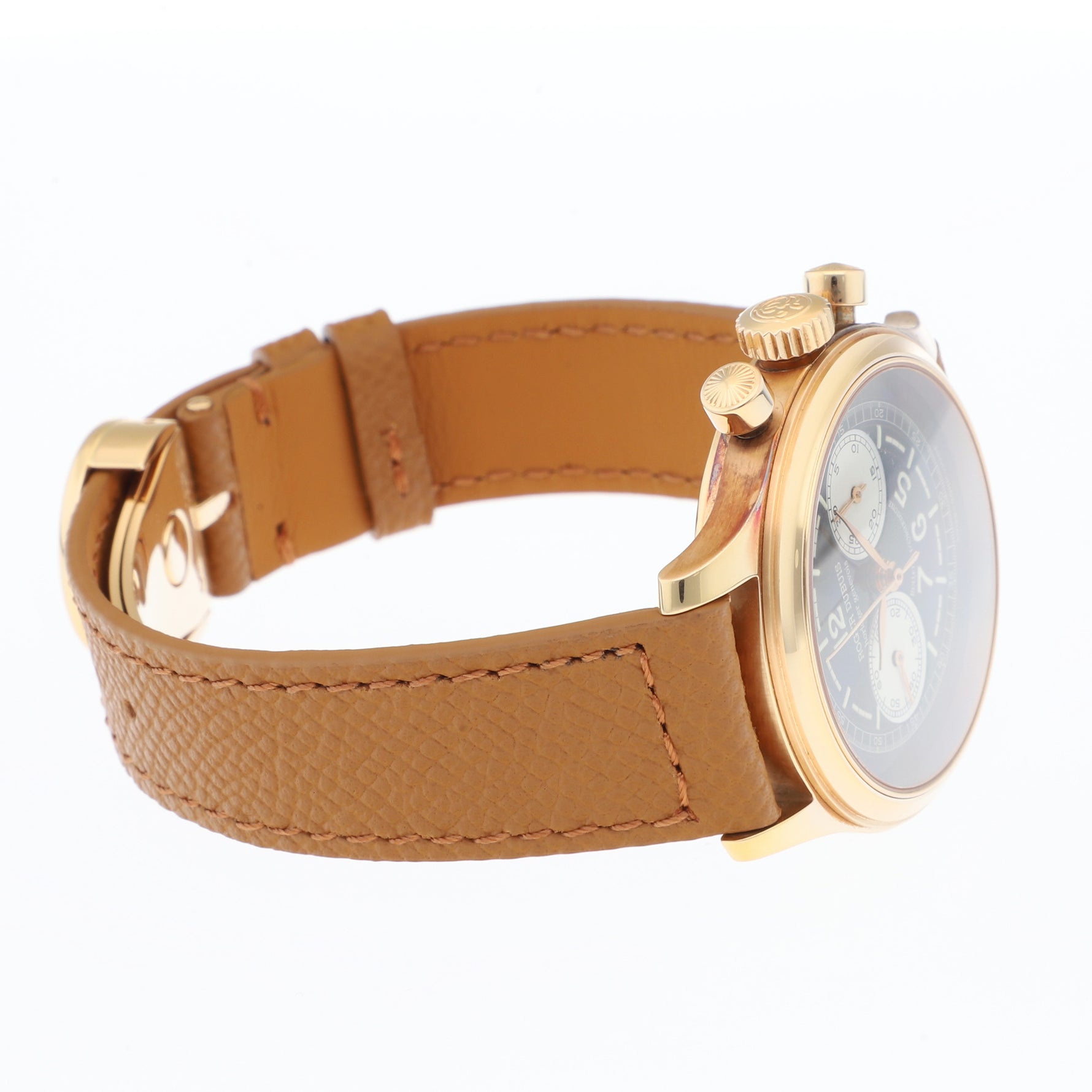 Roger Dubuis Hommage Ref. H37 565 rose gold black dial Limited Edition 28 Pieces