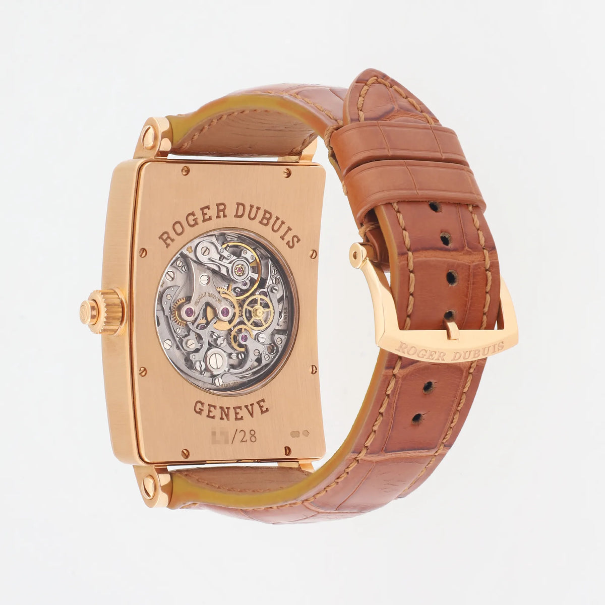 Roger Dubuis Much More Monopusher Ref. M32.28.5 18k rose gold limited edition of 28 pieces