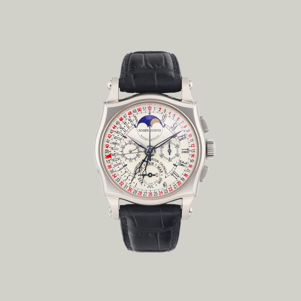 Roger Dubuis Sympathie Bi-Retrograde Perpetual Calendar Chronograph Ref. S40.5610.0 18k white gold limited edition of 28 pieces