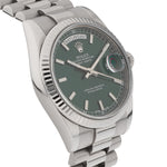 Rolex Day-Date Ref. 118239 Green Dial 18K white gold president bracelet