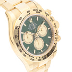Rolex Daytona Ref. 126508 yellow gold green dial