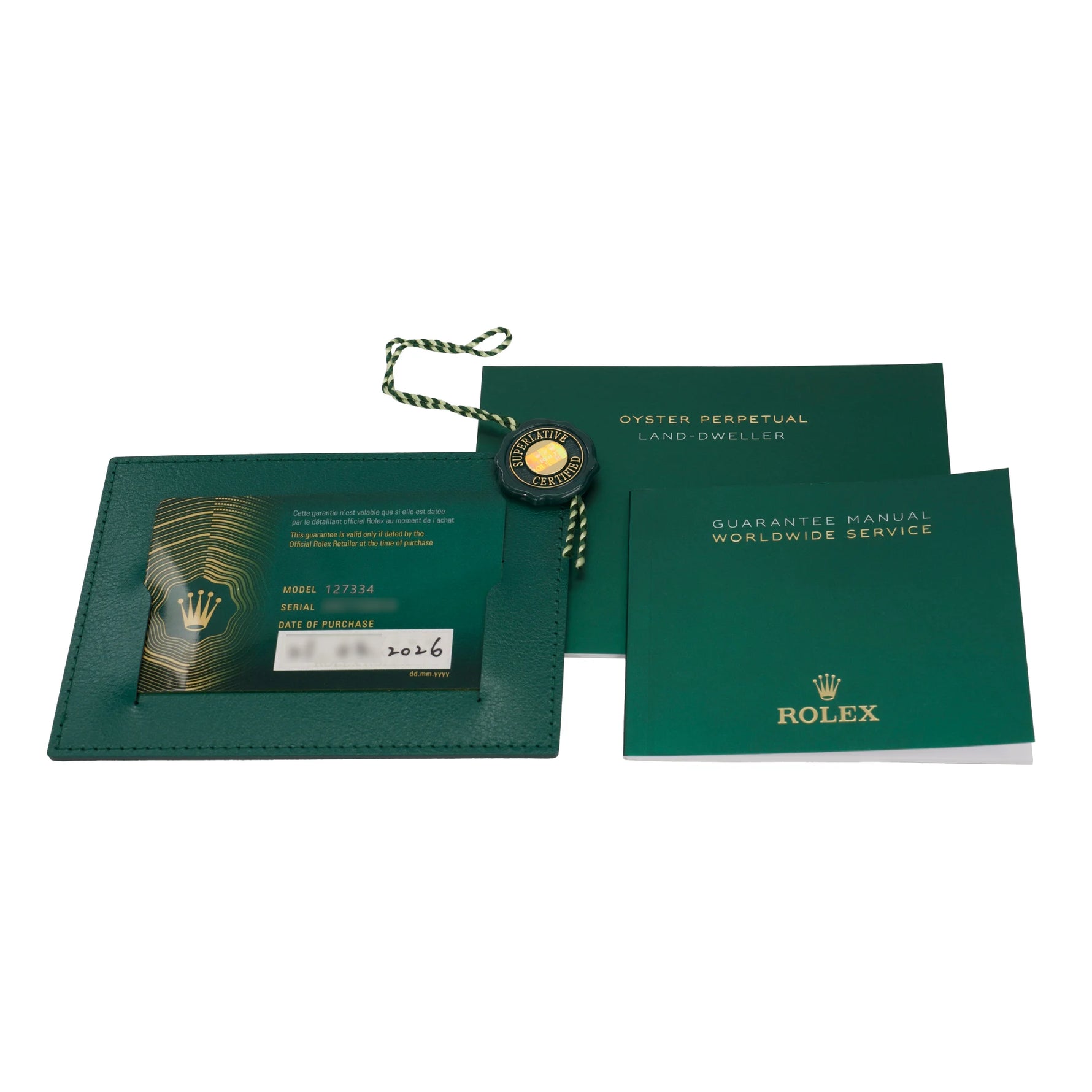 Rolex Land-Dweller Ref. 127334 -0001 set