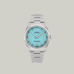 Rolex Ref. 126000 "Tiffany" blue dial stainless steel