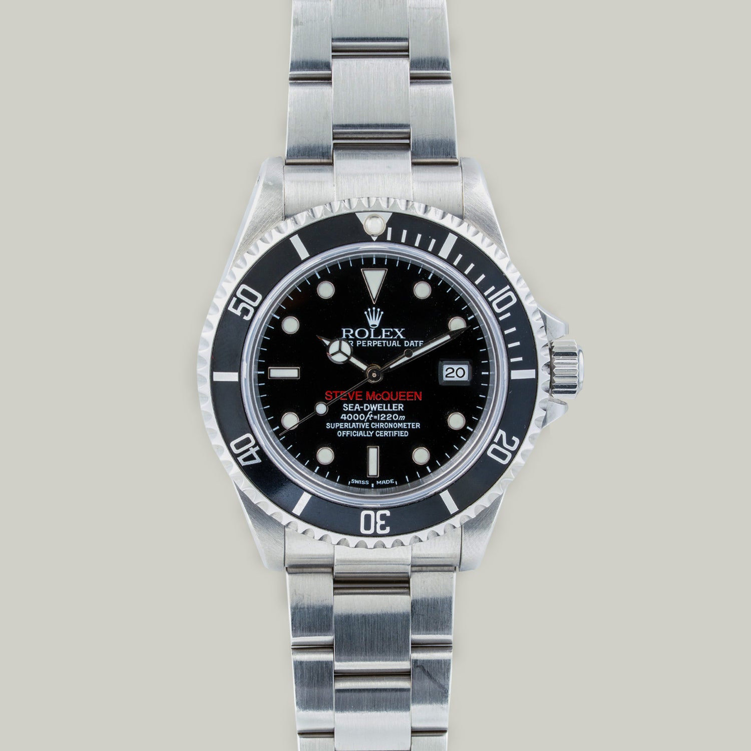 Rolex Sea-Dweller Ref. 16600 “Steve McQueen” 