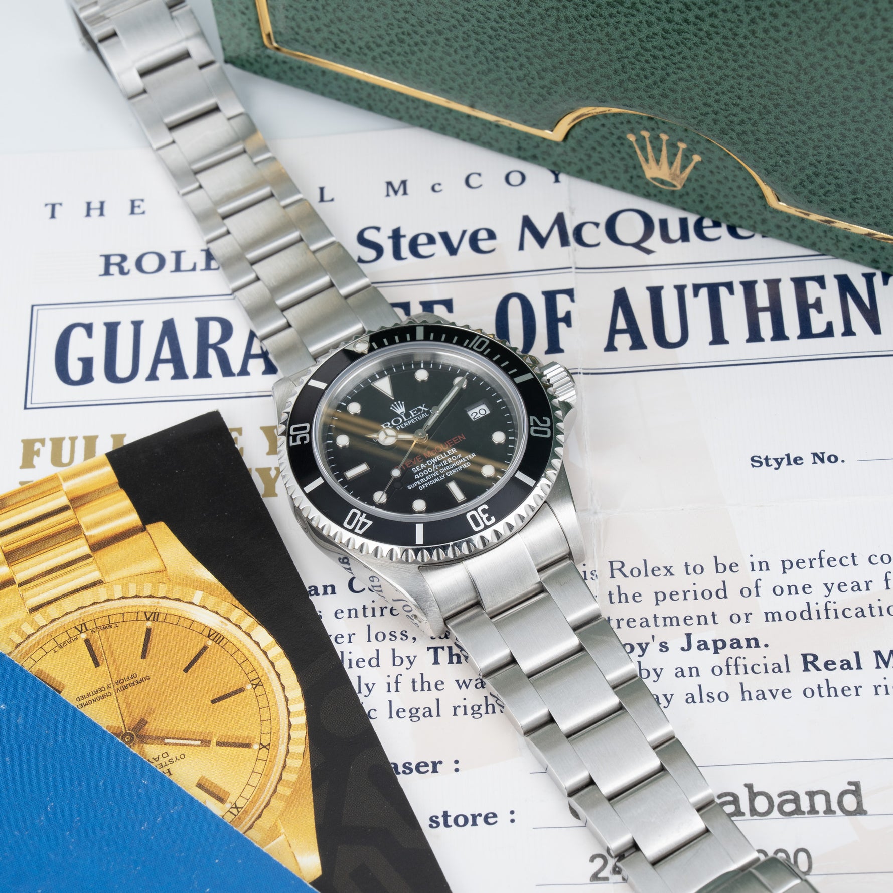 Rolex Sea-Dweller Ref. 16600 “Steve McQueen” set