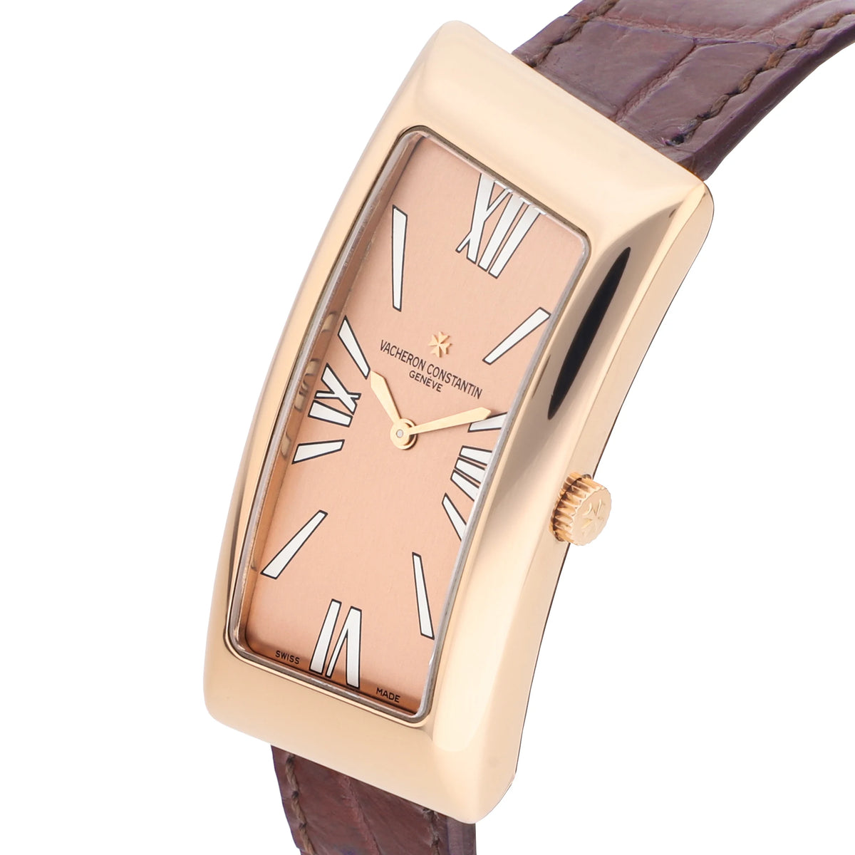 Vacheron Constantin Asymmetric Ref. 25010/000R 18k rose gold salmon dial