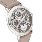Vacheron Constantin Perpetual Calendar Ref. 43032/000P-3 platinum case and skeletonized dial with lapis lazuli moonphases